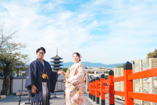 和装八坂ロケ＋洋装スタジオ撮影