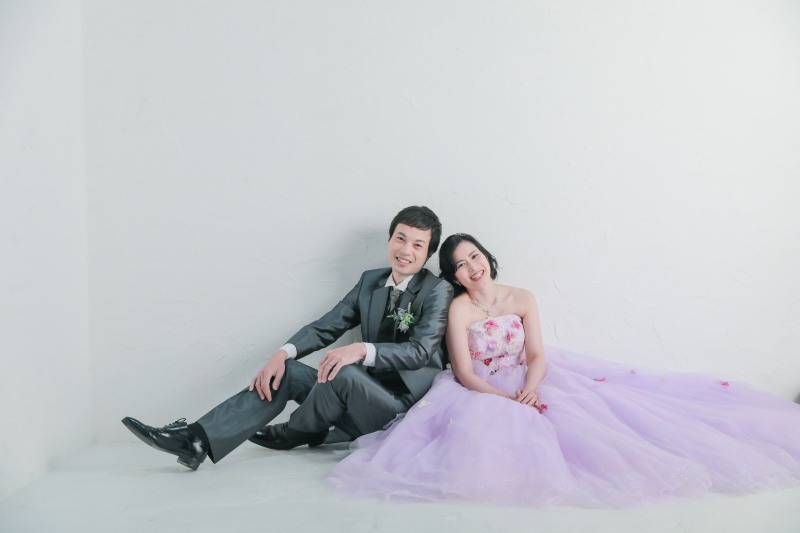 洋装に着替えて