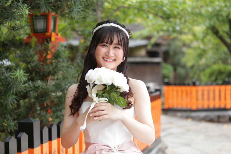 笑顔が柔らかい花嫁さん❅