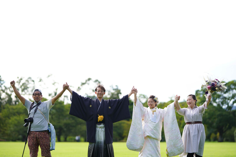 CLAIRE京都西陣店_家族・友人を撮影に呼べる