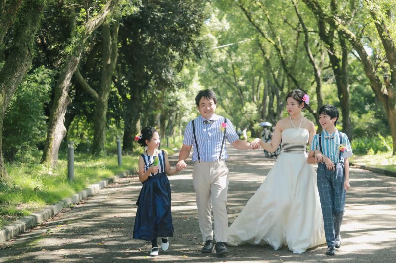 CLAIRE京都西陣店_家族・友人を撮影に呼べる