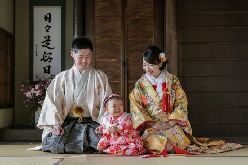 【京都店限定】スタジオ撮影・衣装１着・京町家で撮る家族記念写真プラン◇60カットデータ＆お子様衣装レンタル付き