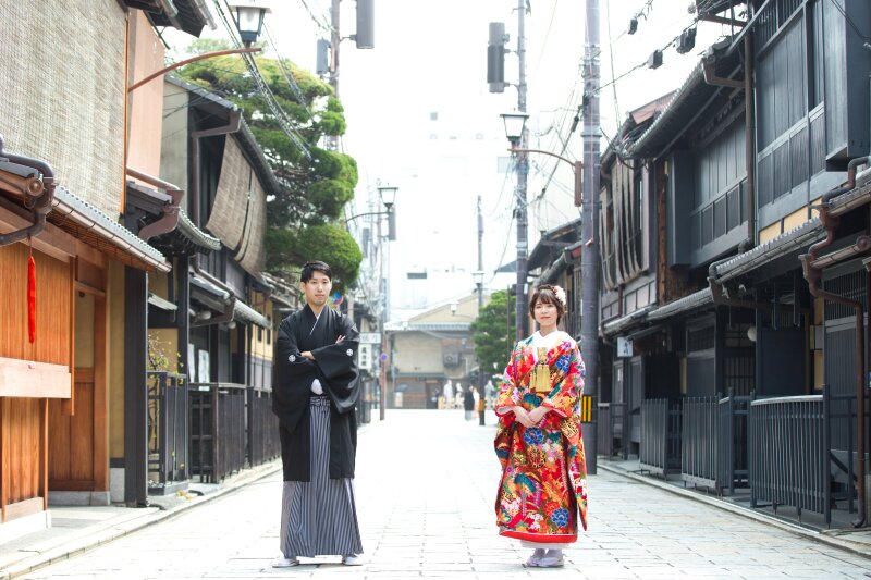 【京都店限定】京都散策1着プラン◇祇園_八坂_嵐山_岡崎◇全データ150カット付◇