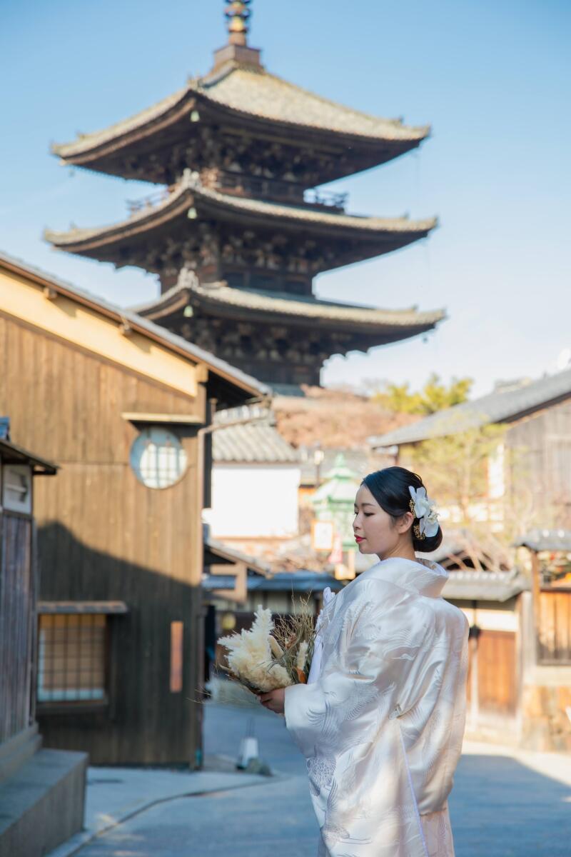【京都店限定】京都散策1着プラン◇祇園_八坂_嵐山_岡崎◇全データ150カット付◇