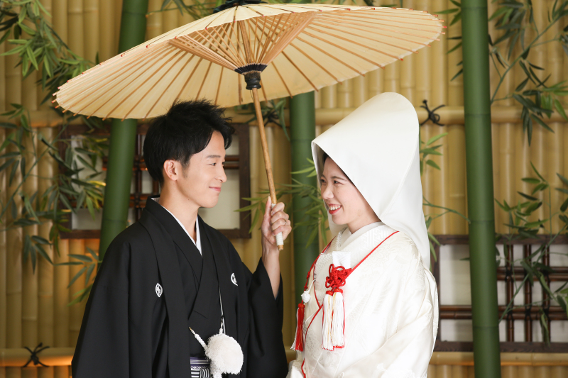 竹林のセットで♪