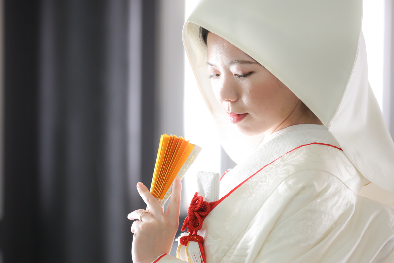 おかつら綿帽子!