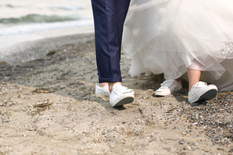 お揃いの靴で♡