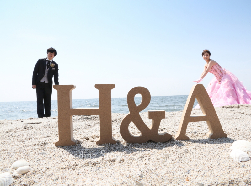 イニシャルでアイディアフォト☆