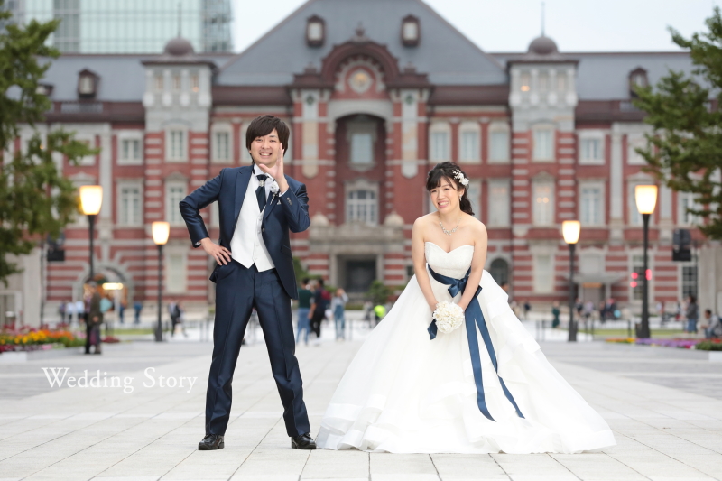 ウェディングストーリーを選んでよかった 撮影日 18年10月4日 東京駅 Wedding Story 市川店 千葉県でフォトウェディング探すならphotorait