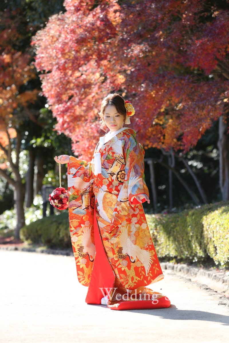 花嫁姿が映える♡