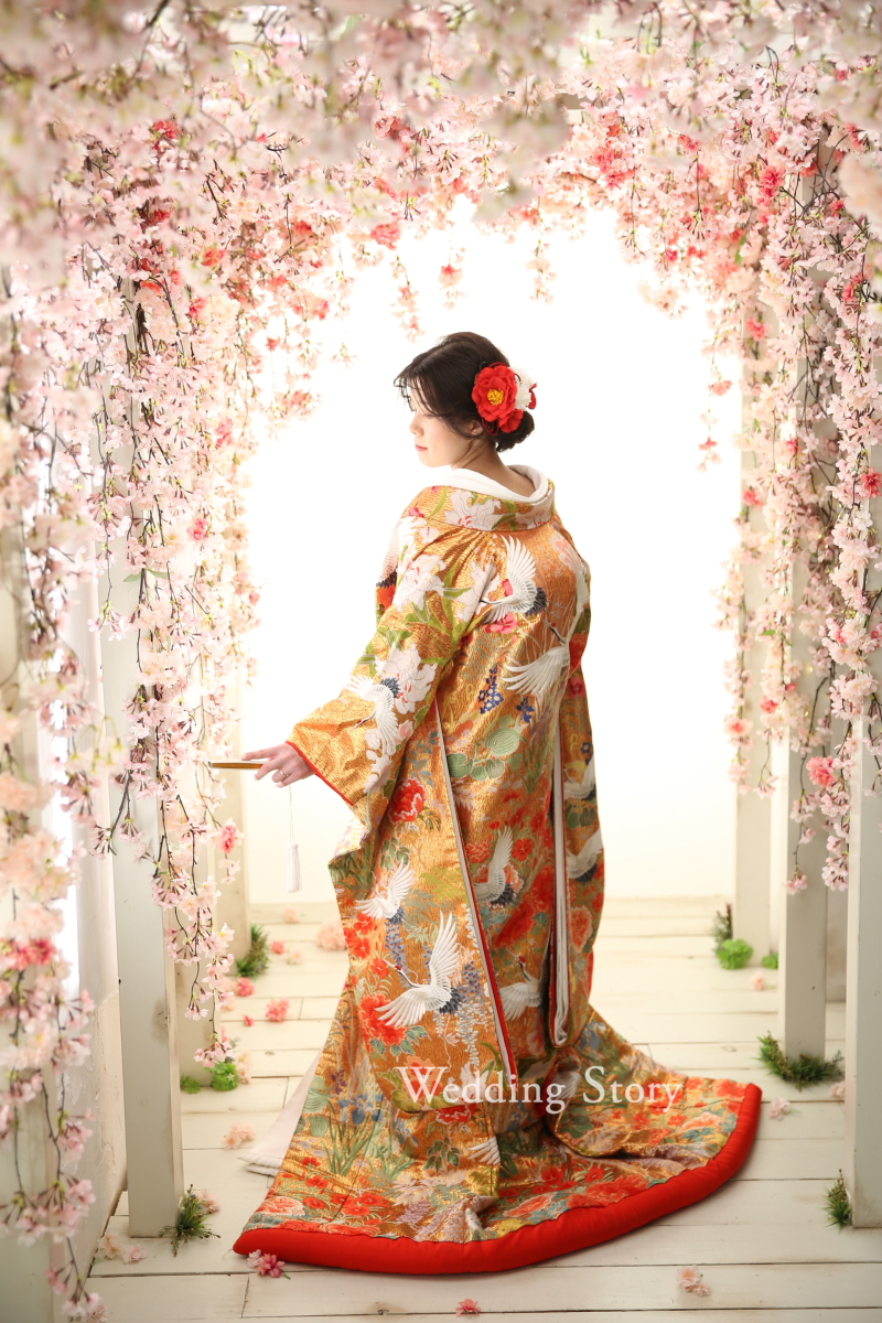 お支度後、撮影へ!