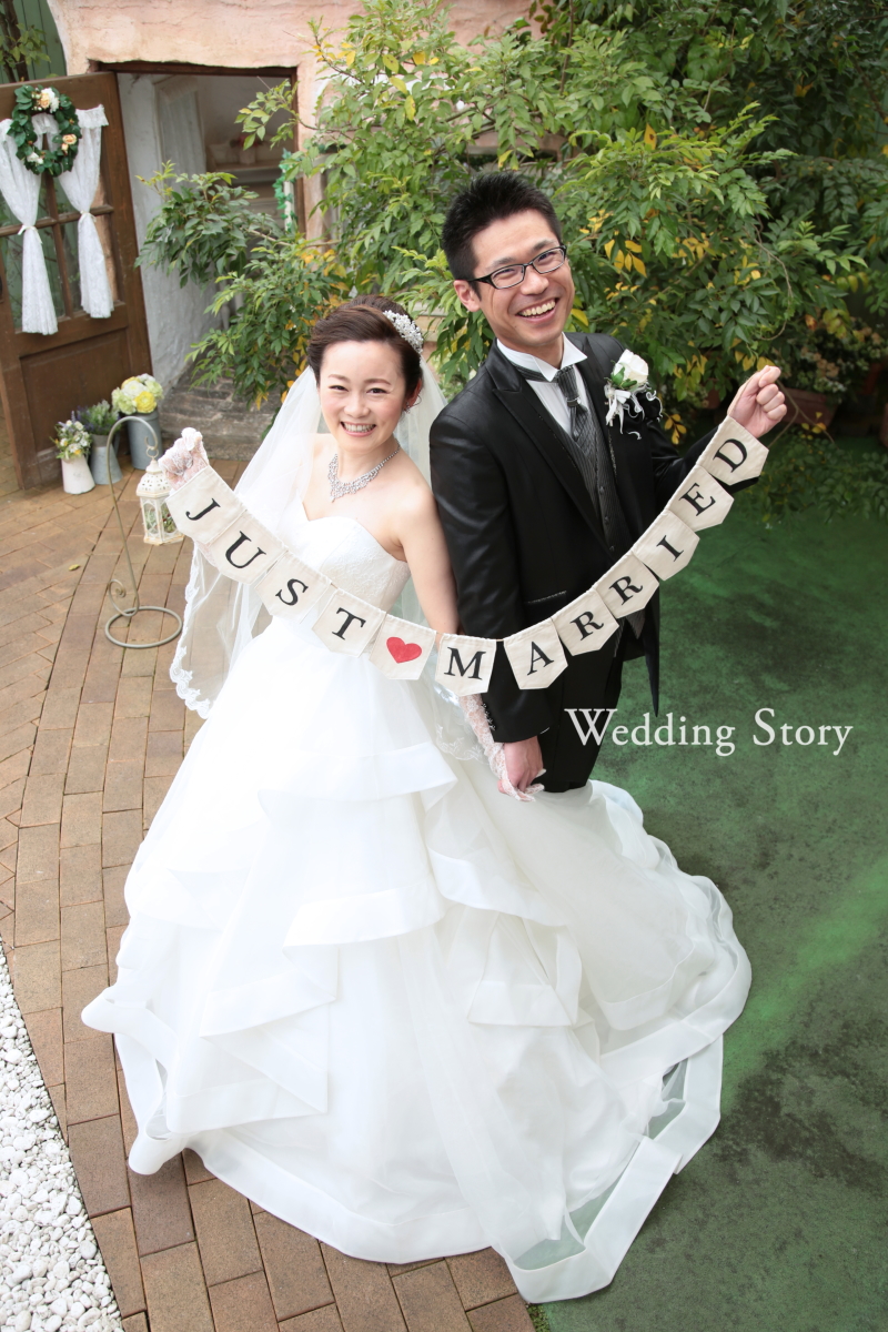 ドレスにチェンジ