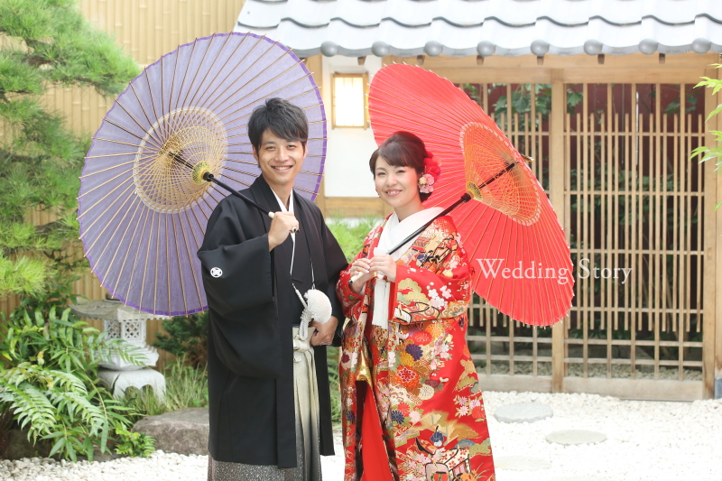 スタジオに庭園