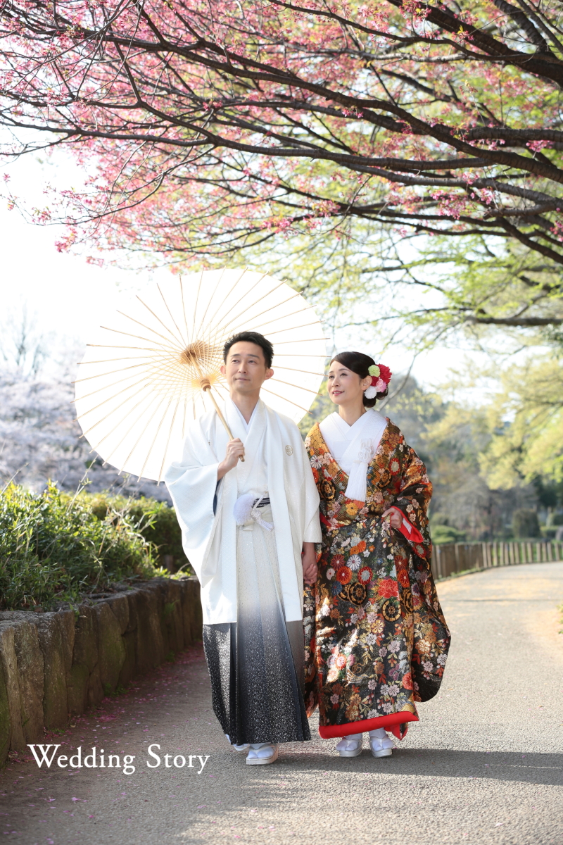 和装は自然に♪