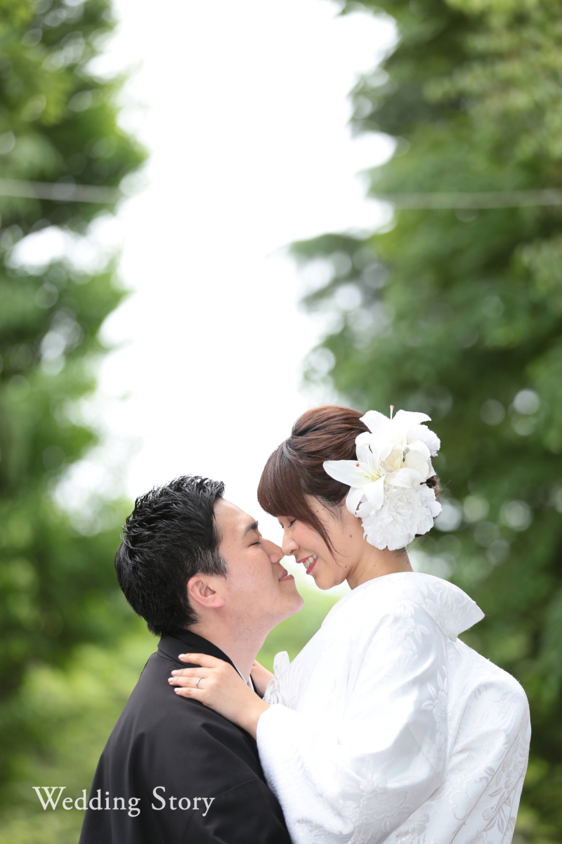 引き立つおふたり