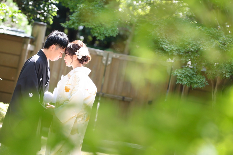【紅葉ロケ】美しい日本庭園で秋のロケフォト★和装ロケ１着プラン：データ150カット付き≪９月までに申込完了でさらに5千円オフ≫