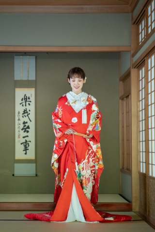 色打掛１１６番・赤色