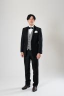 ブラックのタキシード