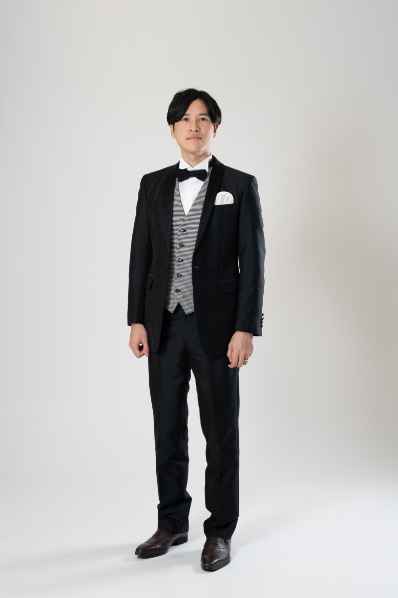 ブラックのタキシード