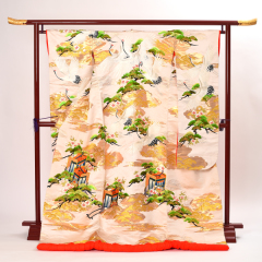 色打掛３３番（白系）