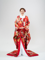 色打掛７４番（十二単風の袖口）