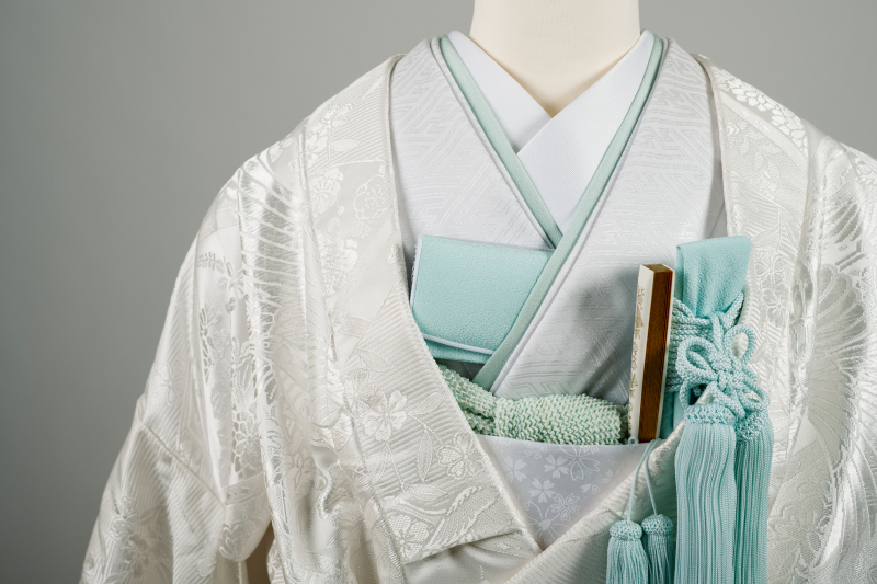 重ね衿・水色