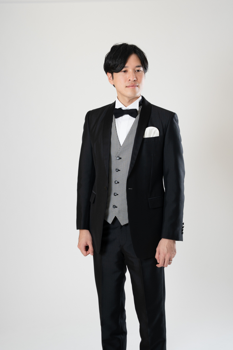 ブラックのタキシード