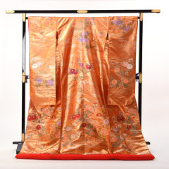 色打掛１５番（渋めのオレンジ系）