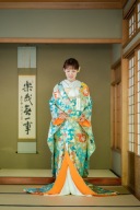 色打掛１１１番・グリーン系