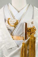 重ね衿・シャンパンゴールド