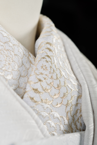 刺繍衿・マリーゴールド