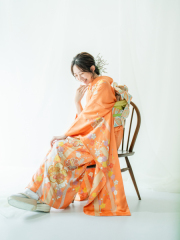 振袖　梅づくし　品番：K-40