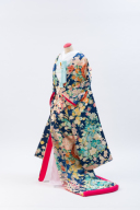 色打掛１１０番　青紺色