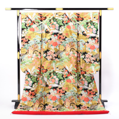 色打掛20番（黒と金色）