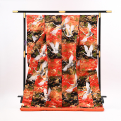 色打掛46番(黒と赤)