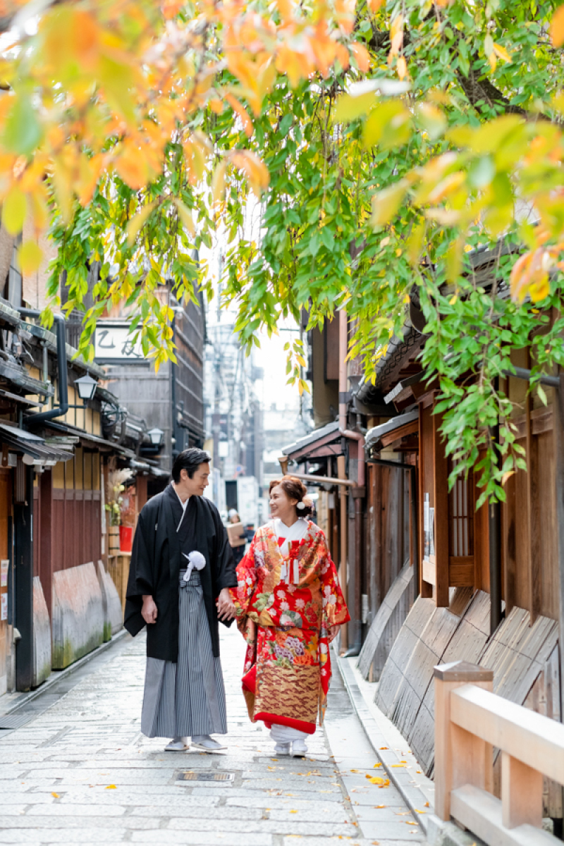 もちろん紅葉も