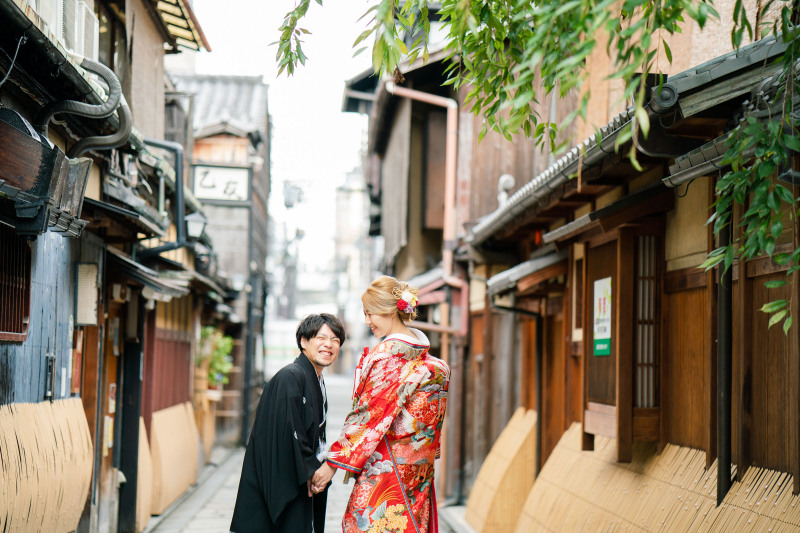 振り向きショット