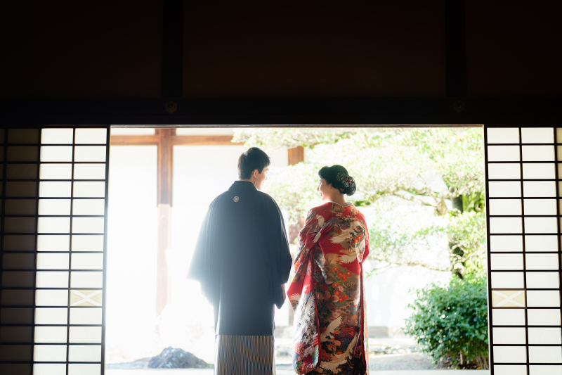 眺める