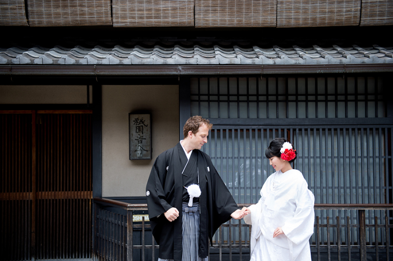海外からも京都でフォトウェディング