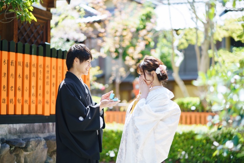 プロポーズショットも