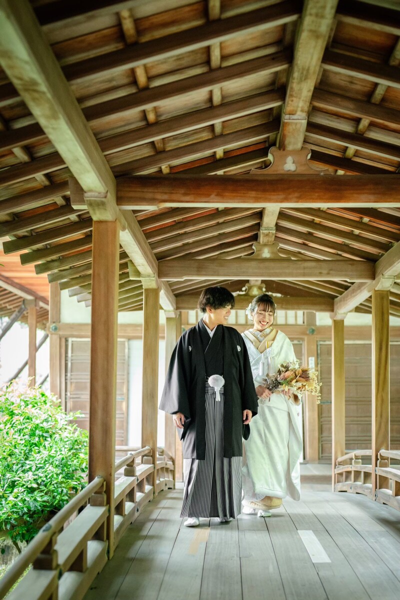 自然に囲まれながら