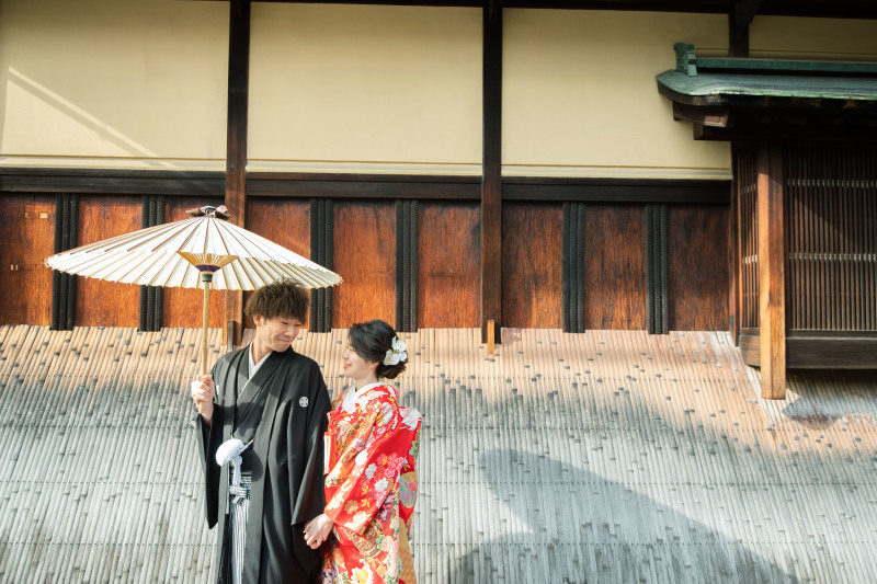 京都らしい街並み