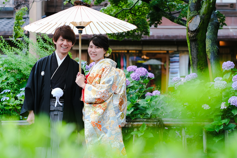 梅雨でも綺麗に