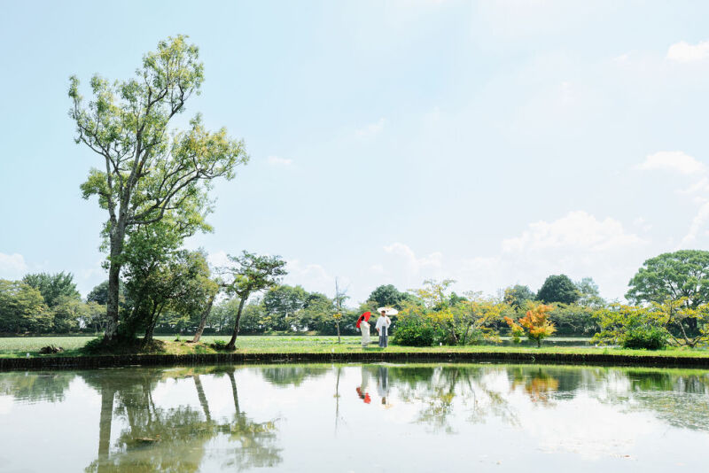 広々としたお庭