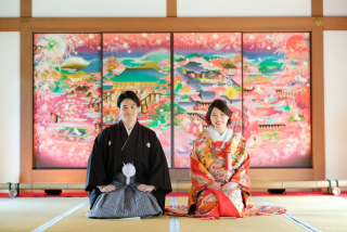 随心院で和装前撮り