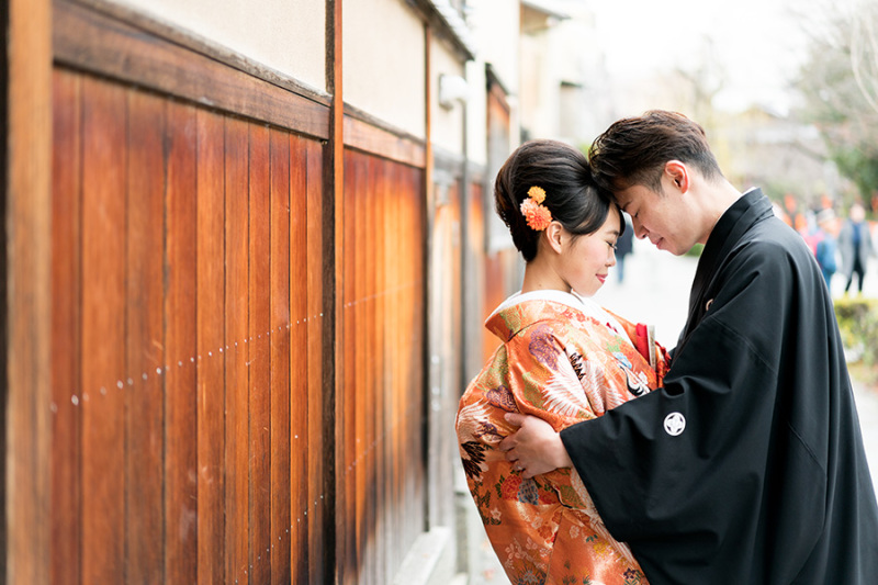結婚式に和装写真を飾ろう！