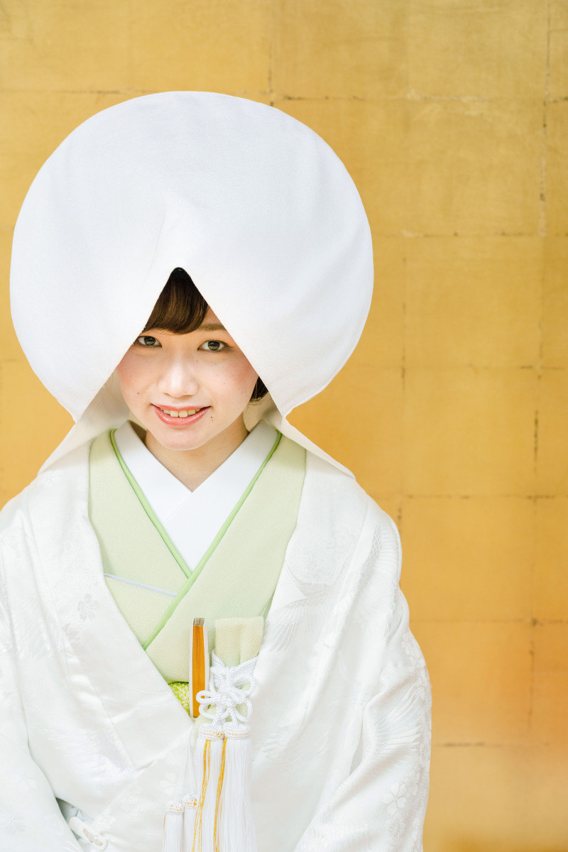 白無垢に色掛下