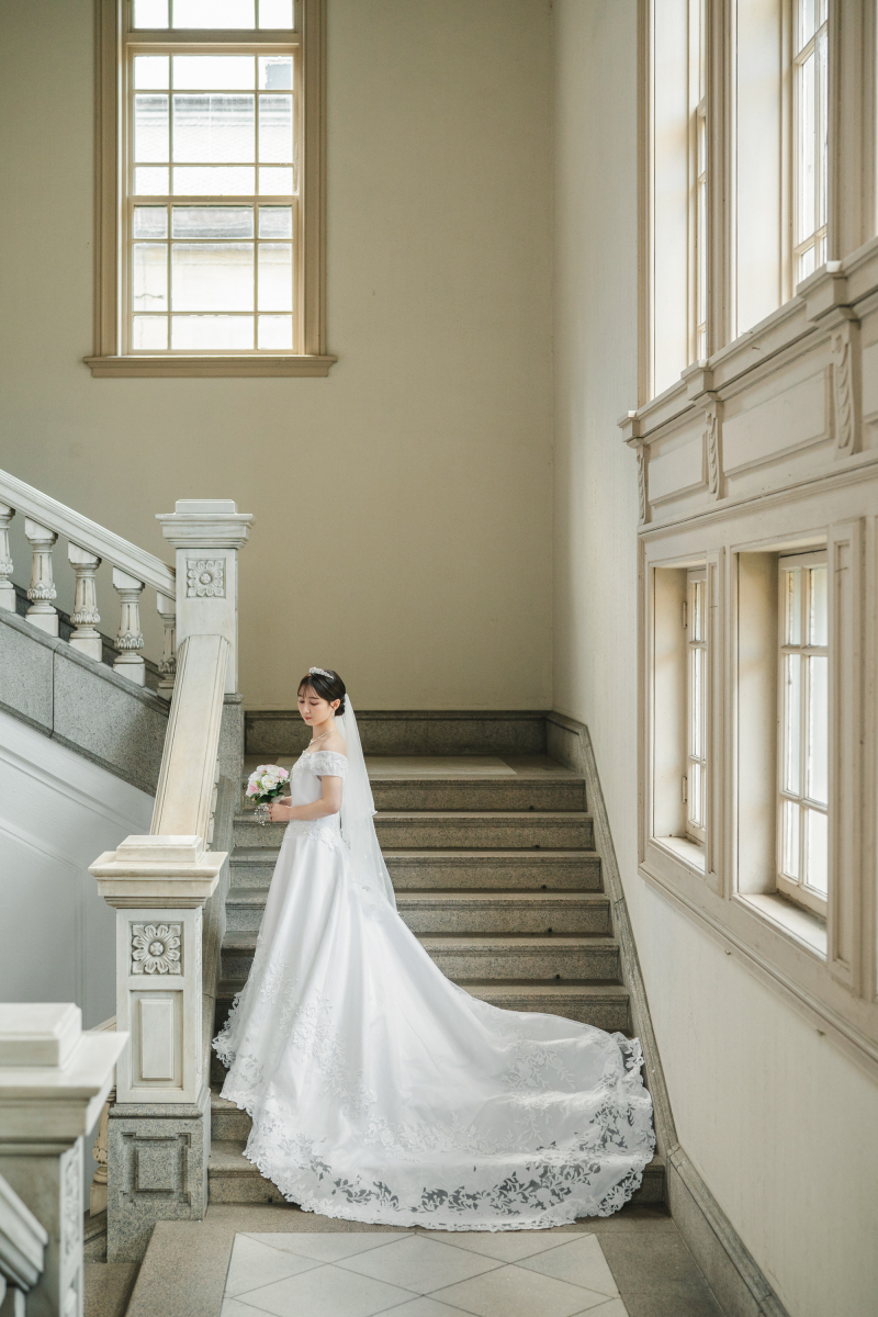 定番のドレスショット