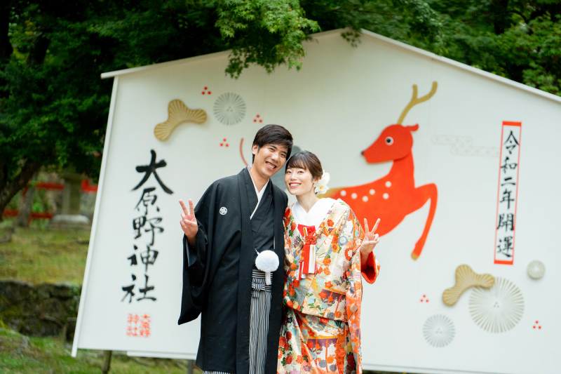 神社婚礼前撮り