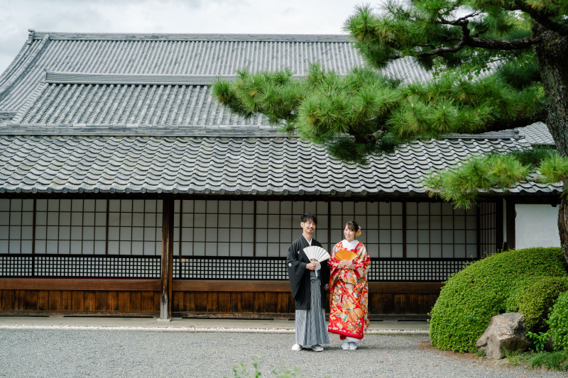 扇子も撮影アイテム